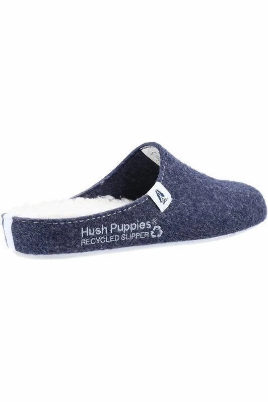 Cat Slippers Hush Puppies Good Slipper Ladies in Navy
