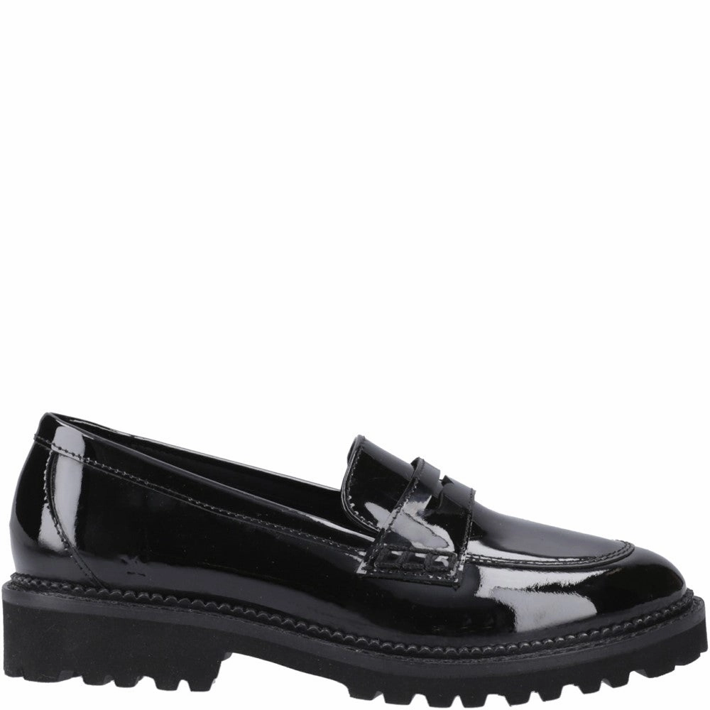 Hush Puppies Grazia Loafer Patent Junior School Shoes Dolce Vita Slingback Loafers