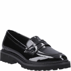Loafers 2025 Hush Puppies Grazia Loafer Patent Junior School Shoes