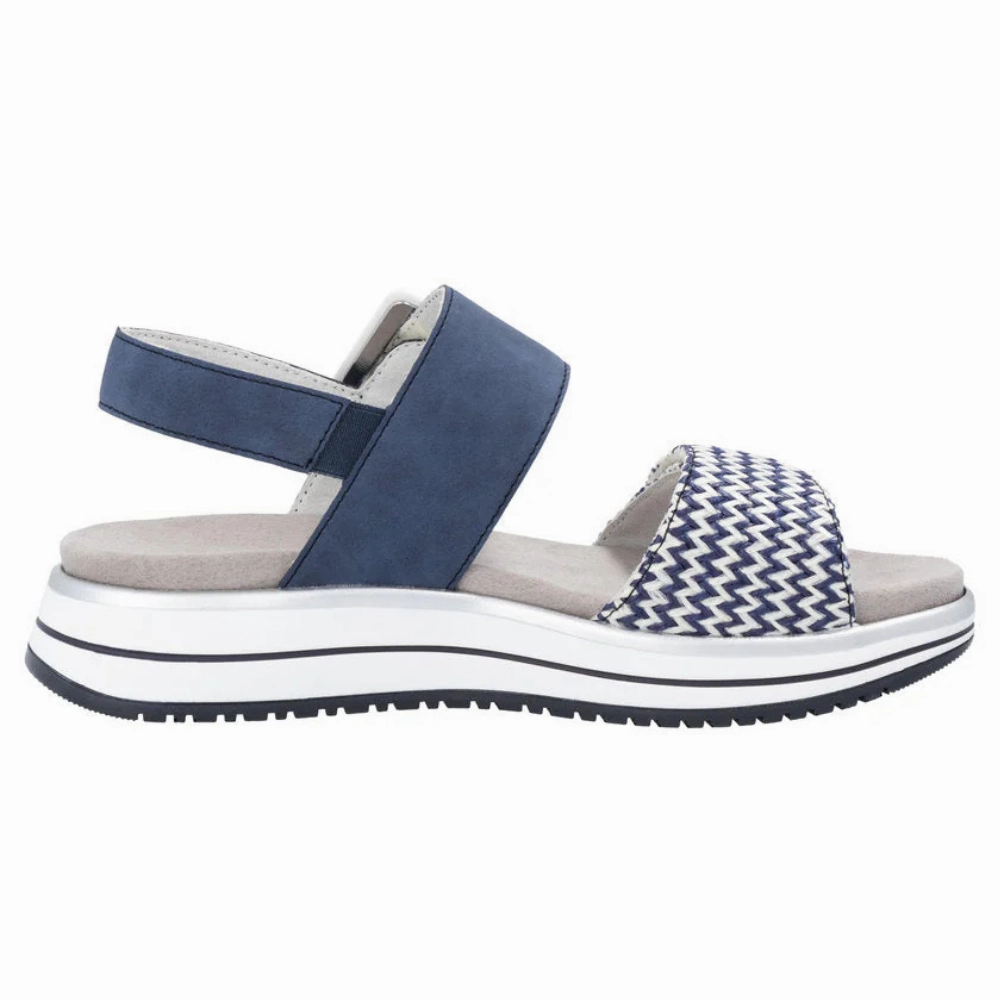 Remonte Jocelyn D1J53 Jeans Leather Sandal (Women's) Sandals And Wedges