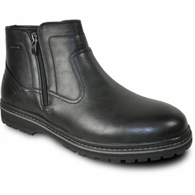 Bottega Veneta Puddle Boots BRAVO Men Boot MARK-4 Casual Winter Fur Boot - Waterproof Black