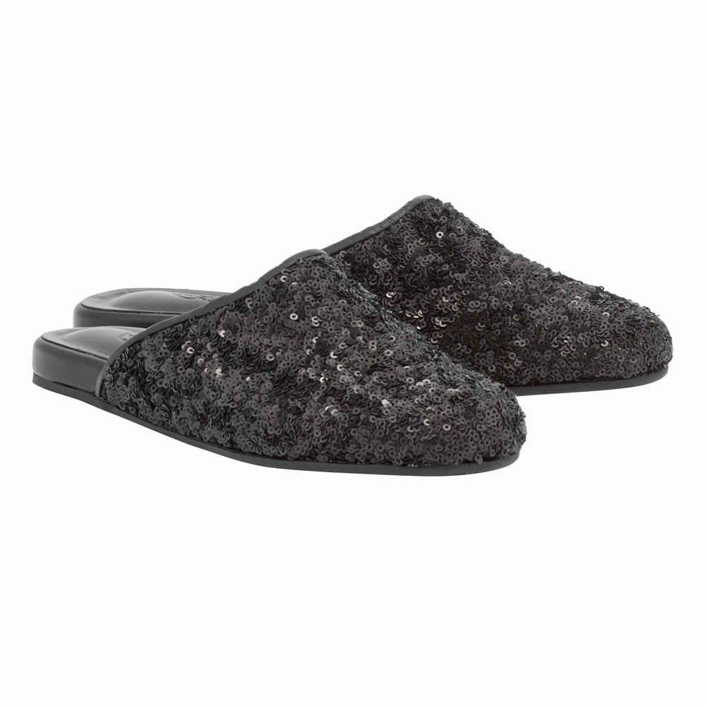 Sauna Slippers The Slipper Black