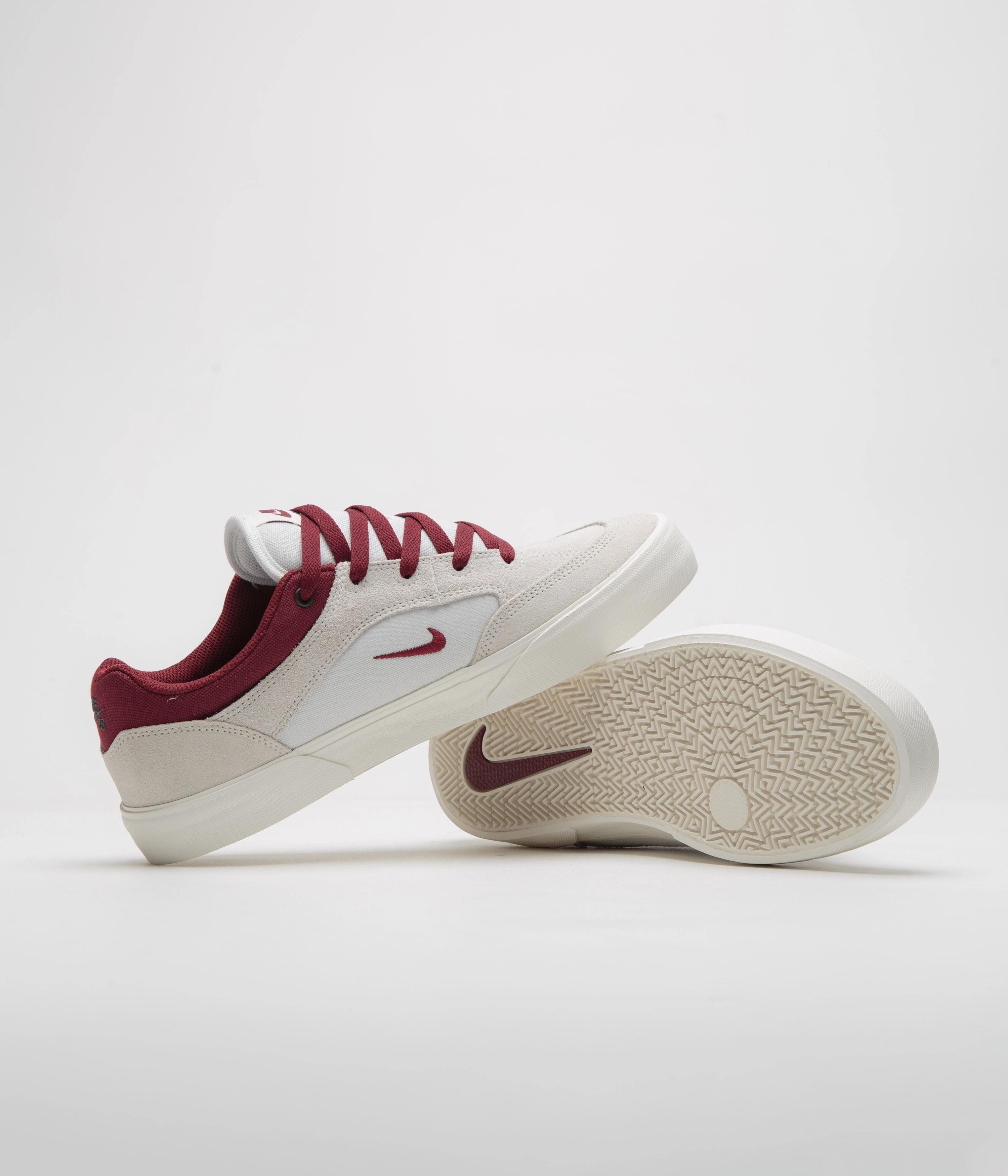 Evolution Of Nike Shoes Nike SB Malor Shoes - Summit White / Team Red - Phantom - Sail