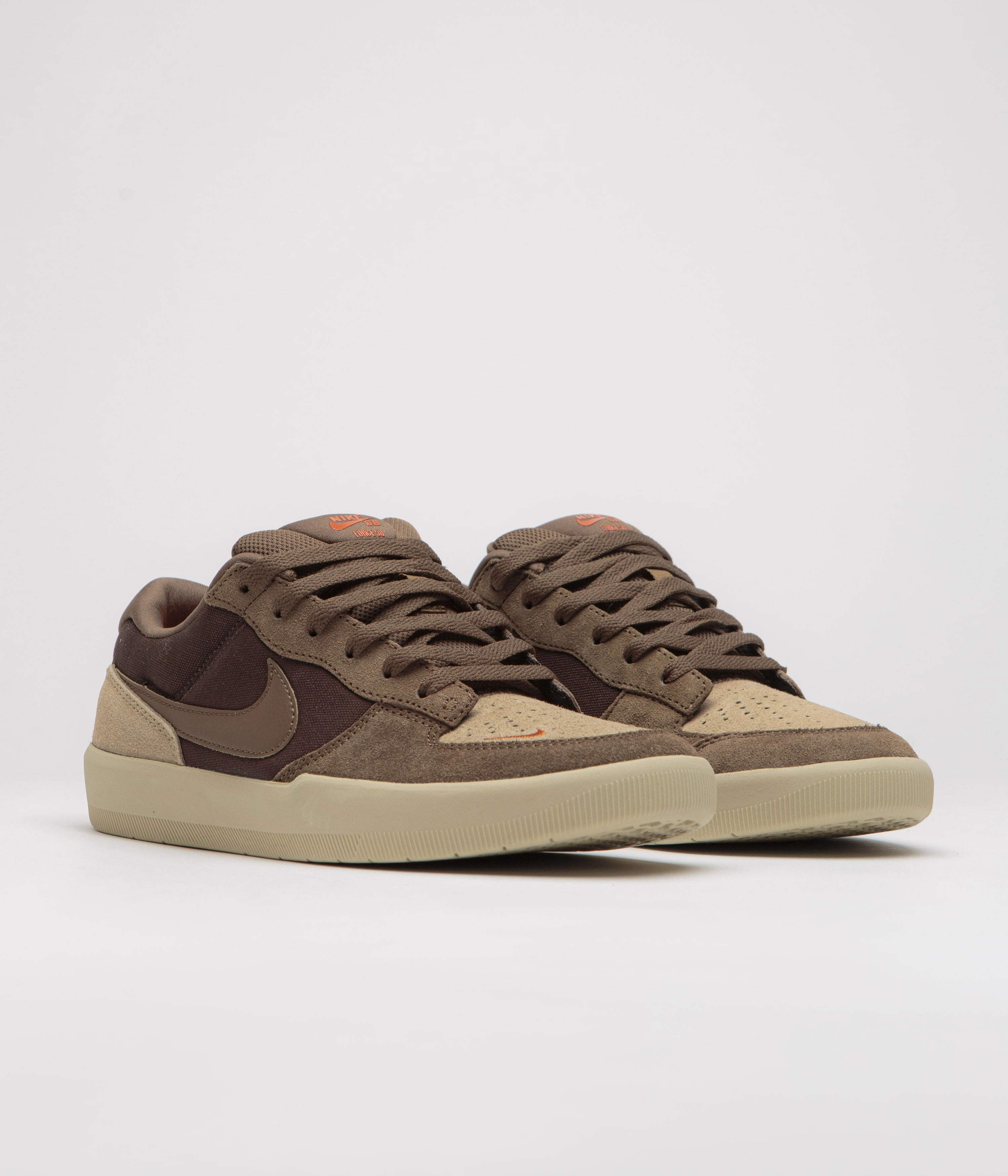 Nike Shoes Low Top Nike SB Force 58 Shoes - Baroque Brown / Mosswood Brown