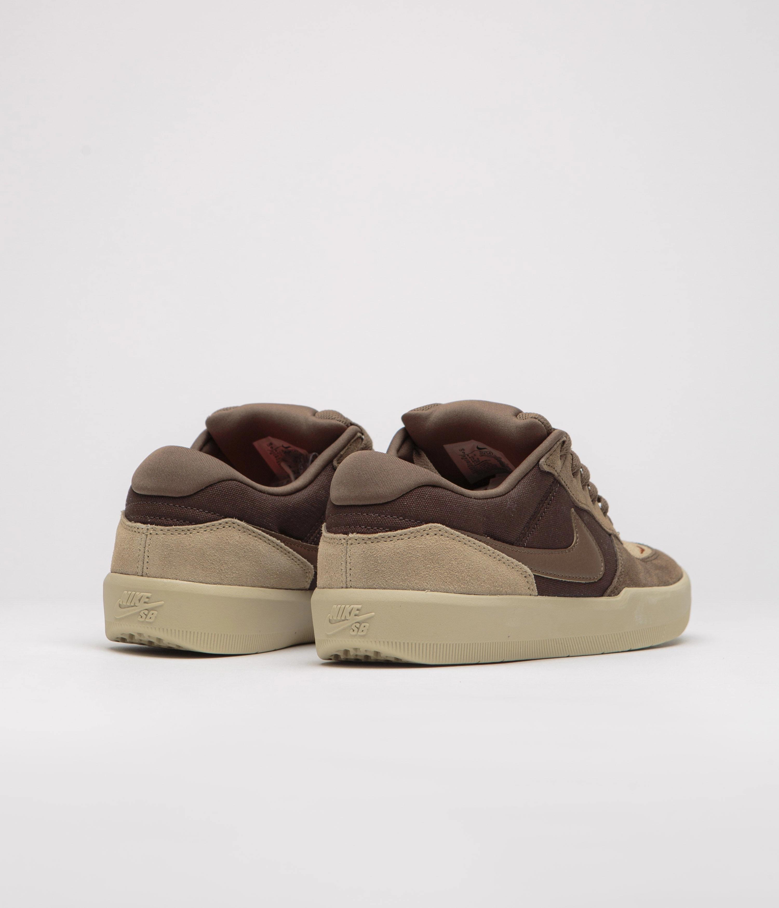 Nike Free Running Shoes Review Nike SB Force 58 Shoes - Baroque Brown / Mosswood Brown