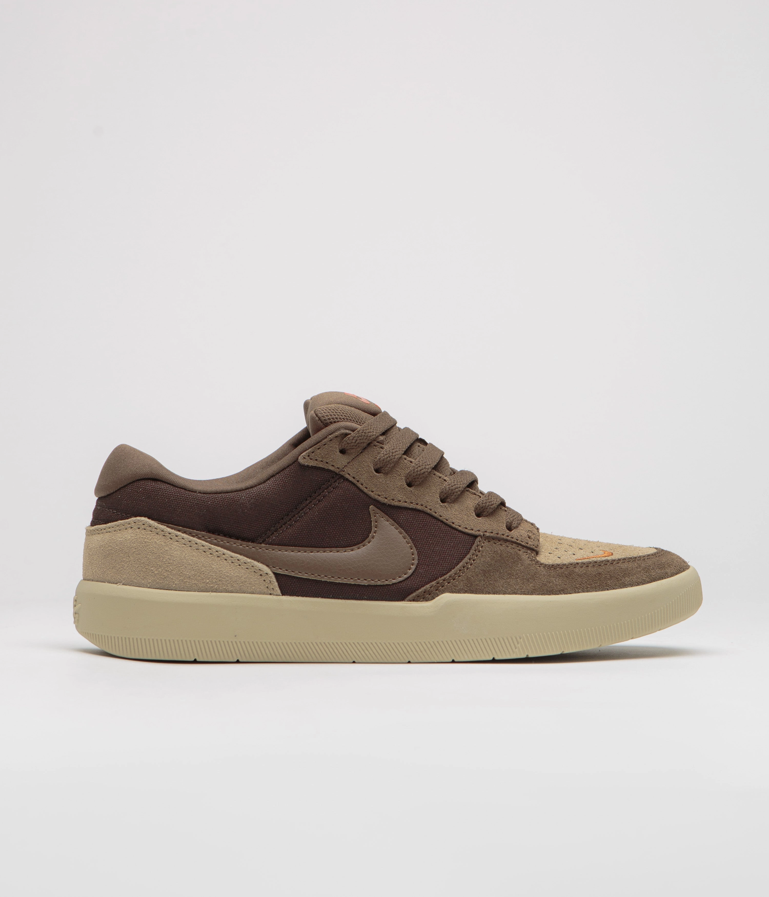 Nike Low-top Track And Field Shoes Nike SB Force 58 Shoes - Baroque Brown / Mosswood Brown