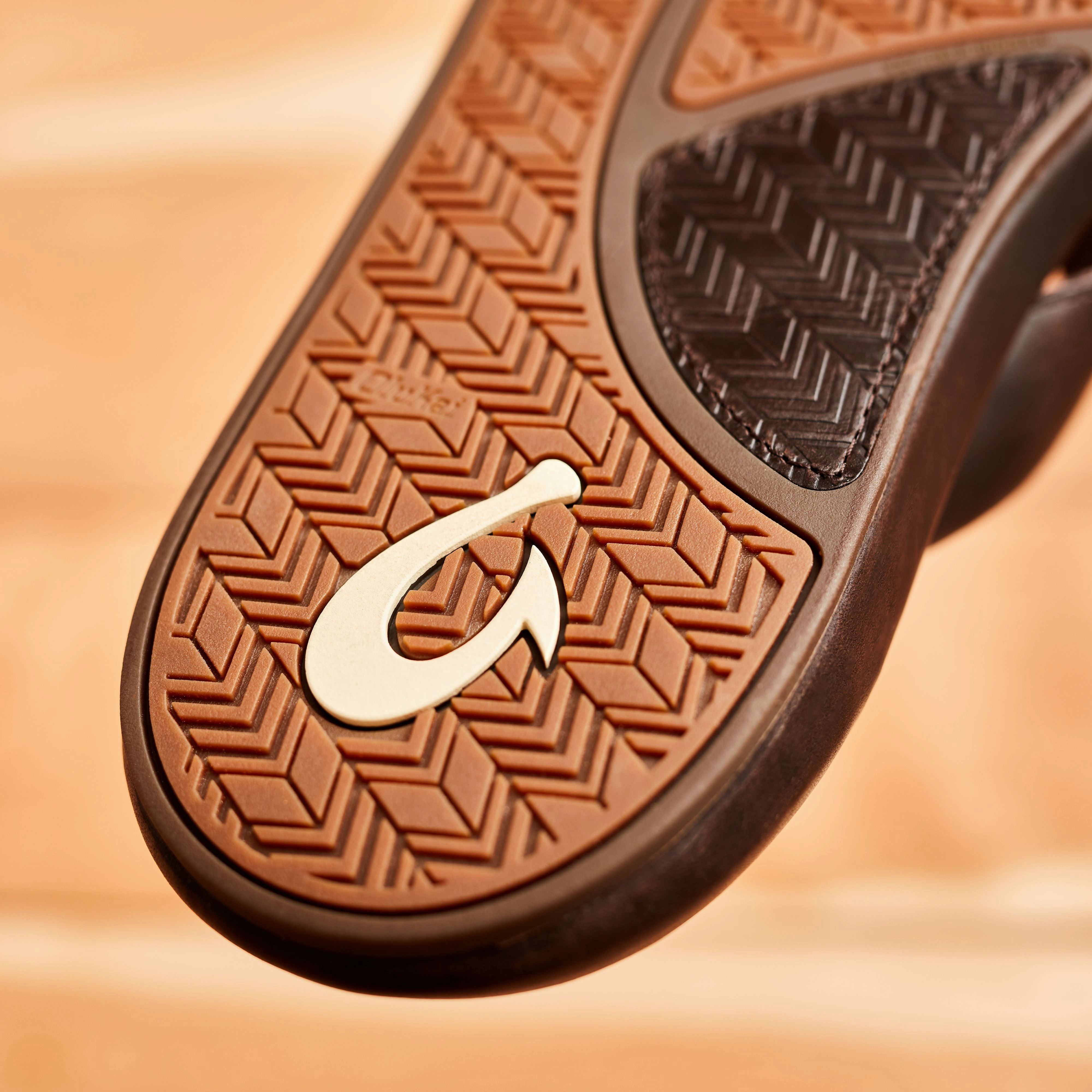 Ilikai - Dark Wood Flat Dress Sandals