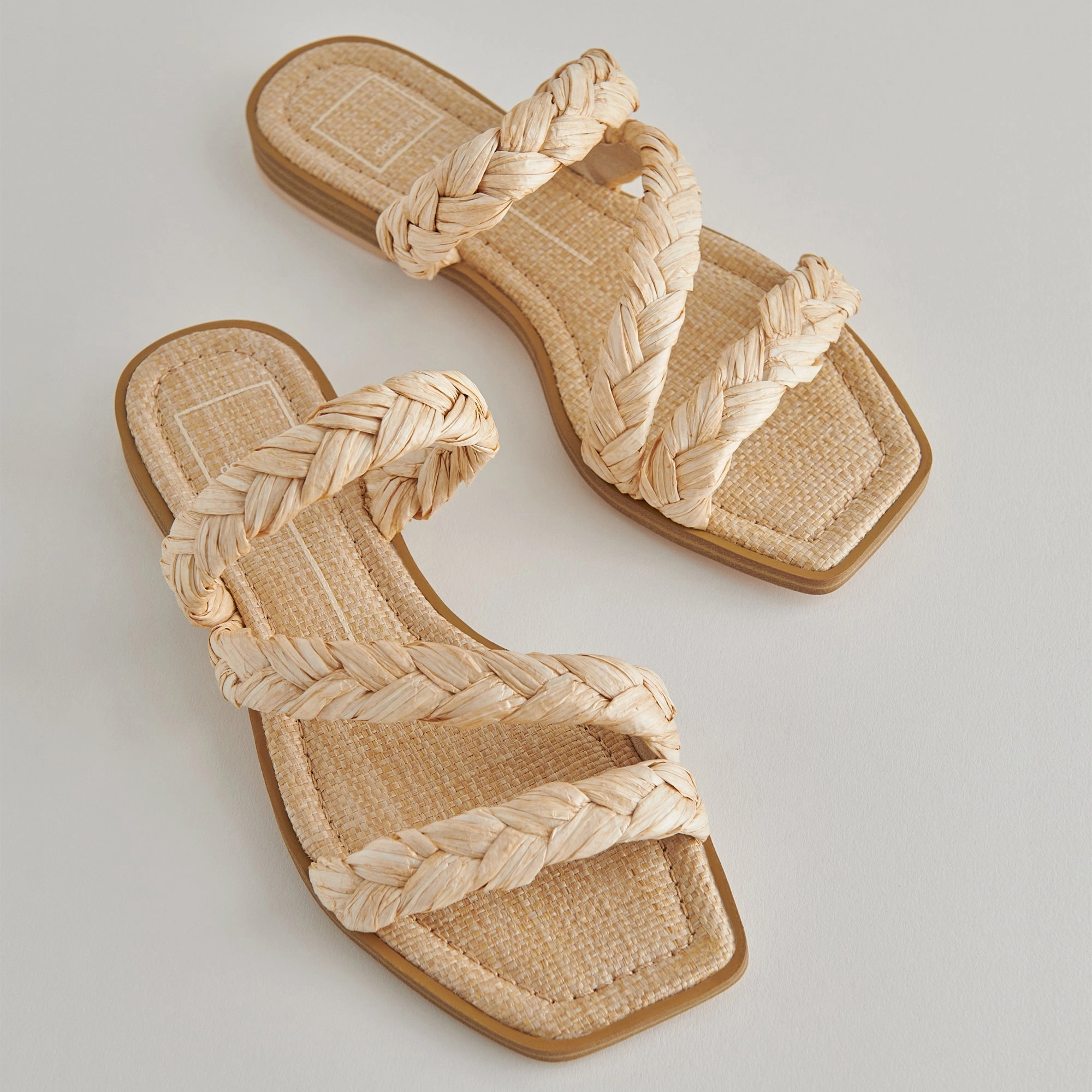 IMAN SANDALS LT NATURAL RAFFIA - re:vita Aloha Sandals