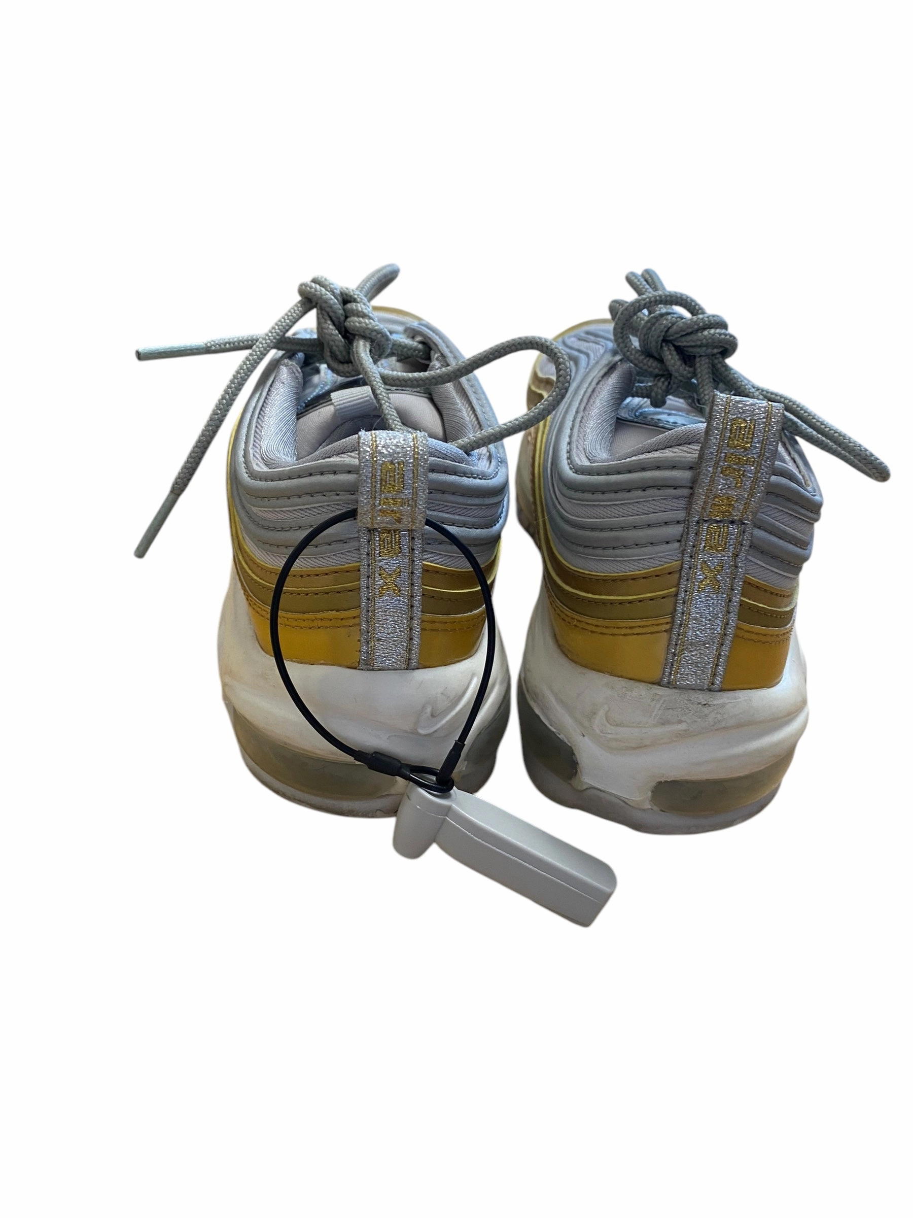 Shoes Athletic By Nike In Gold & Silver, Size: 7.5 Cpfm Nike Shoes