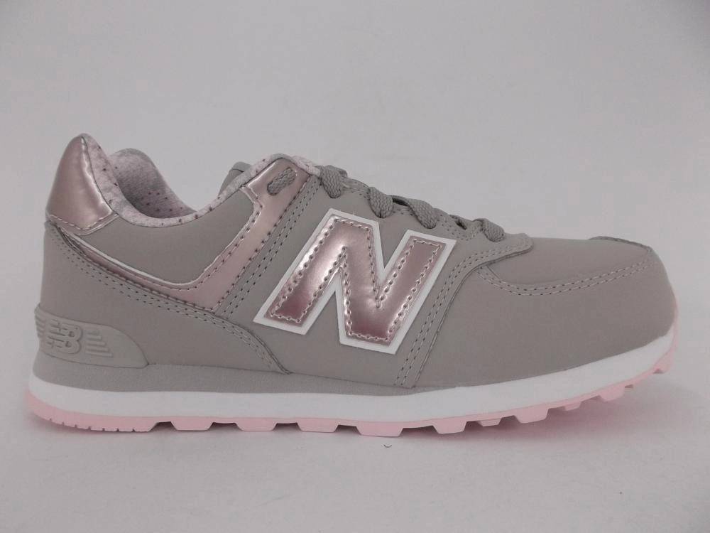 New Balance sneakers da ragazza KL574F1G beige gold Winter Sneakers