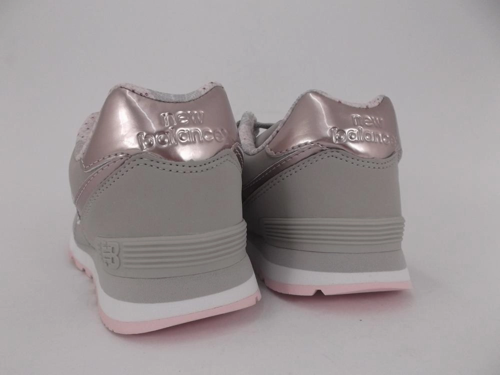 Sneakers Without Shoelaces New Balance sneakers da ragazza KL574F1G beige gold