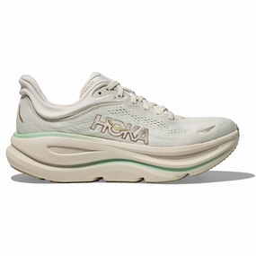 Oatmeal Shoes Hoka Bondi 9 Truffle Salt/Sea Glass Running Shoe (Women's)