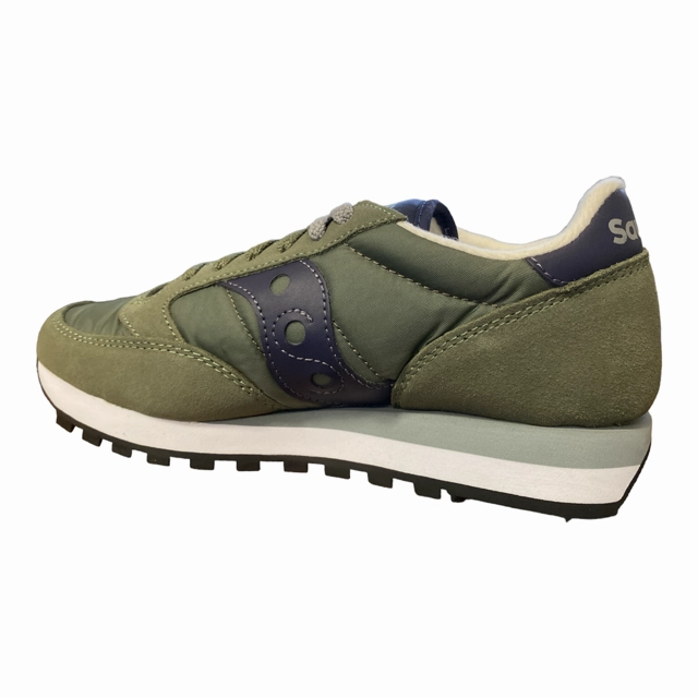 Saucony Originals scarpa sneakers da uomo Jazz Original S2044 653 verde-blu Bzee Sneakers