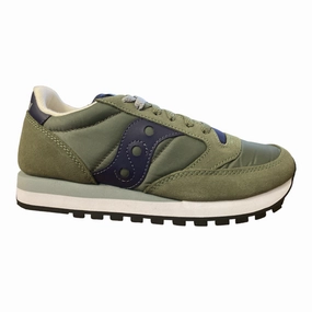 Hot High Sneakers Saucony Originals scarpa sneakers da uomo Jazz Original S2044 653 verde-blu