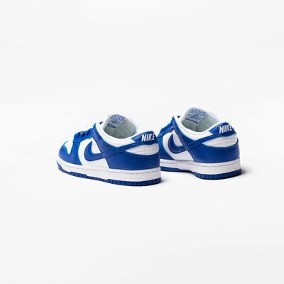 Kc Chiefs Nike Shoes Dunk Low Kentucky Mens Lifestyle Shoe - White/Blue Limit One Per Customer