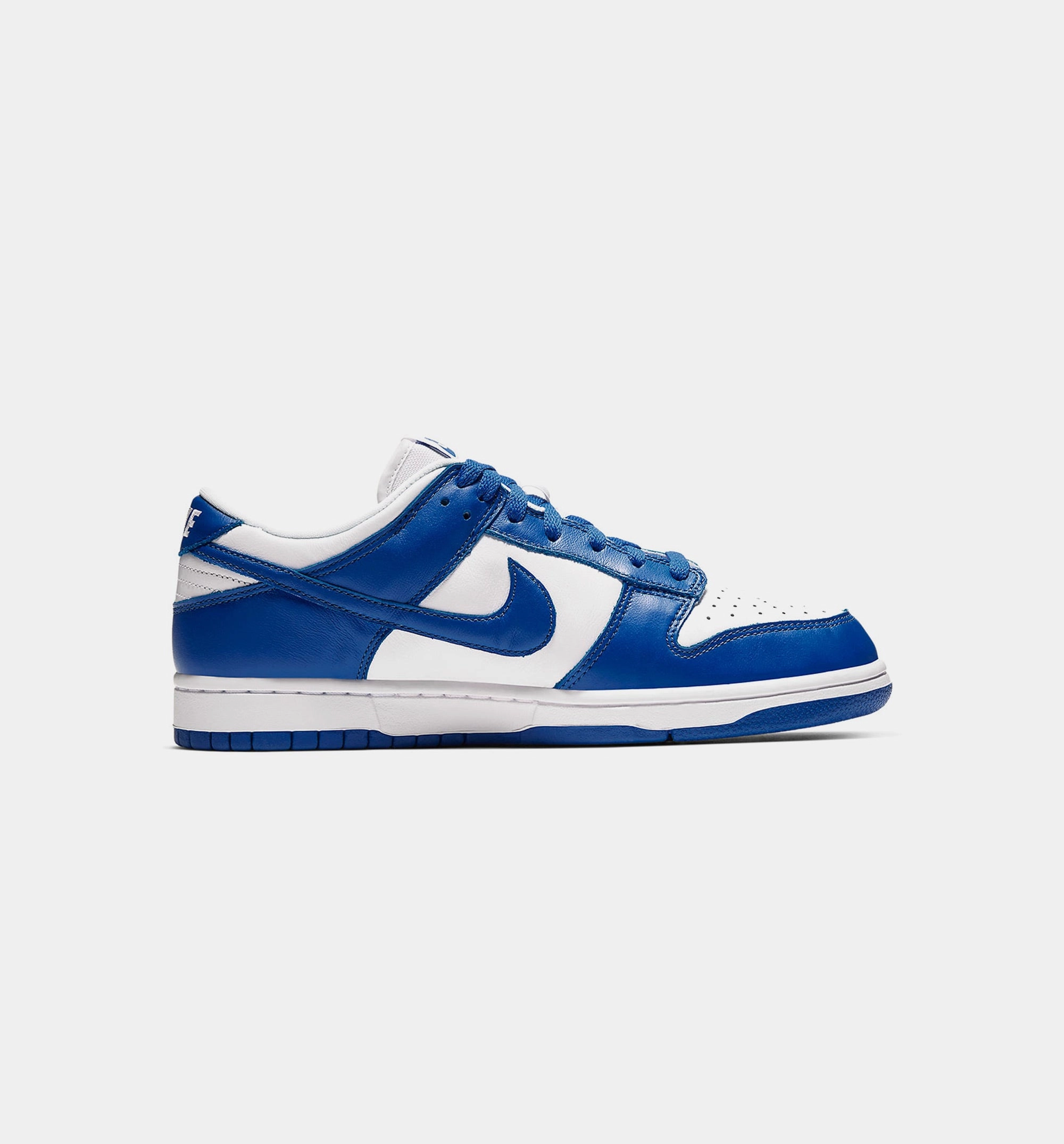 Shoes Nikes Dunk Low Kentucky Mens Lifestyle Shoe - White/Blue Limit One Per Customer
