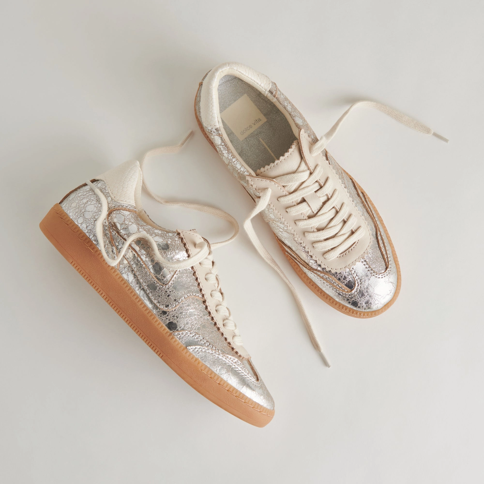 Originals Samba NOTICE SNEAKERS SILVER DISTRESSED LEATHER