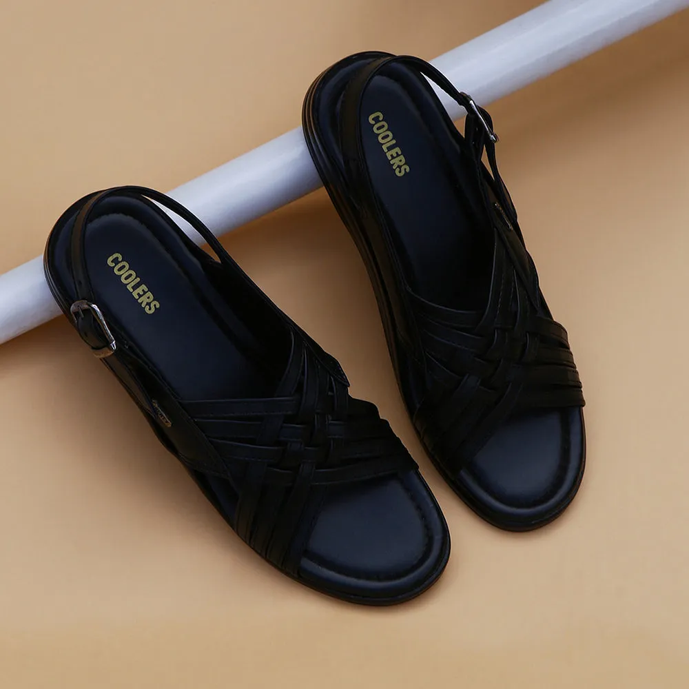 Sandals South Jamaica Coolers Formal (Black) Sandals For Men 7123-84 By Liberty