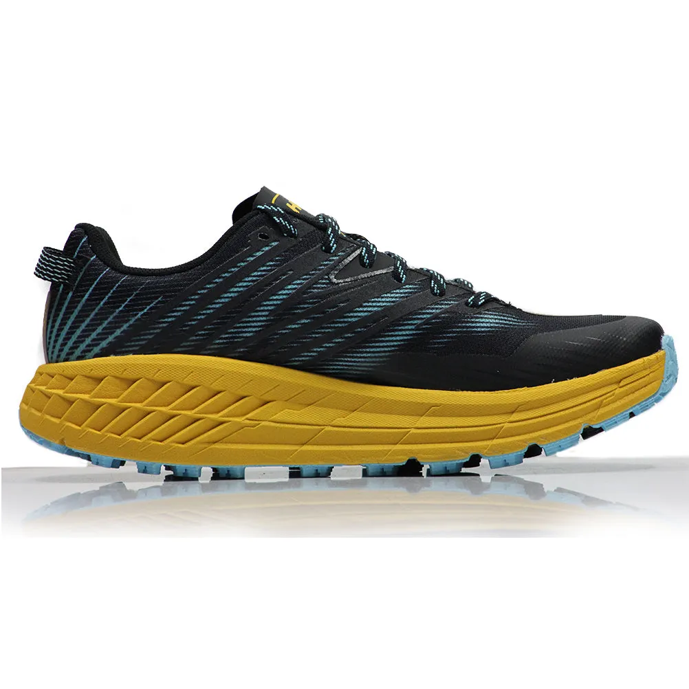 Hoka One One Speedgoat 4 Women's Trail Shoe - Antigua Sand/Anthracite Bunion Shoes Running