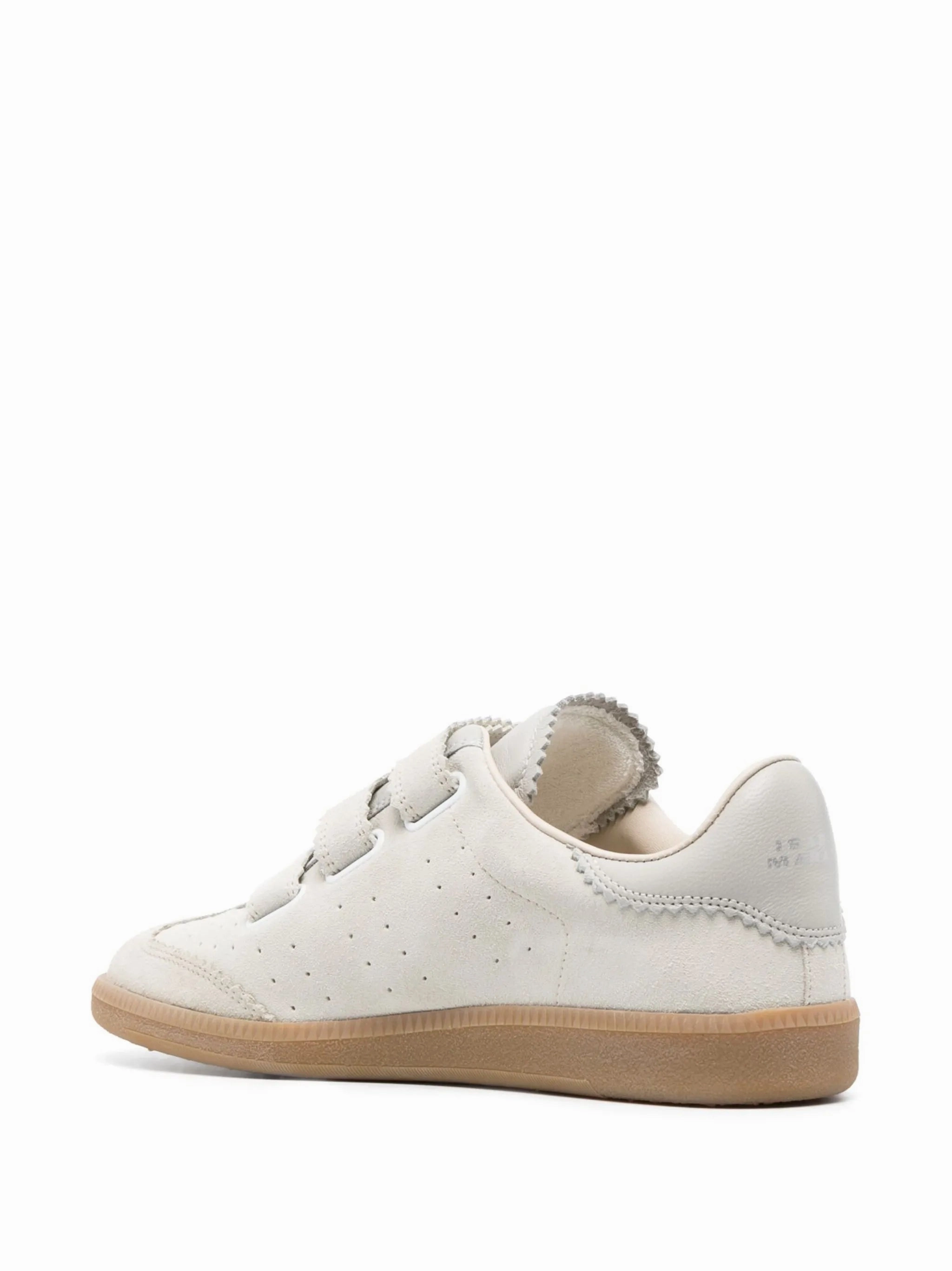 Stoned Flat Shoes Beth low-top leather sneakers