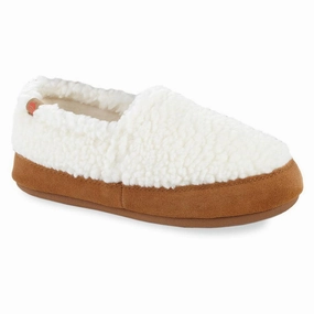 Acorn Popcorn Ivory Moccasin Slipper (Women's) Accupressure Slippers