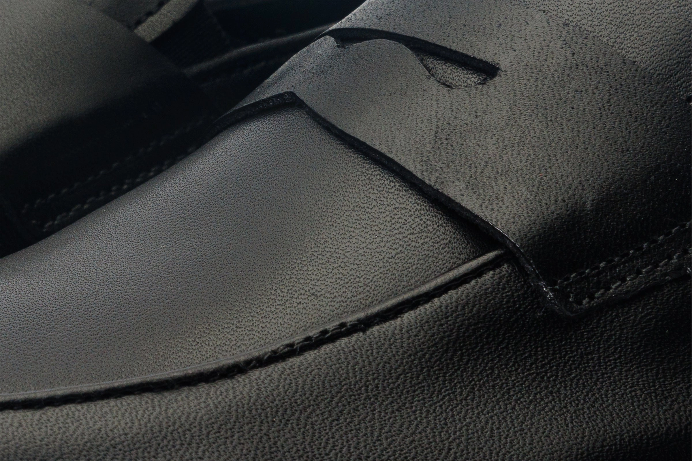 Dress Shoes Achilles Tendonitis The Marinka Black Leather Shoe Penny Loafer Men  Shoe