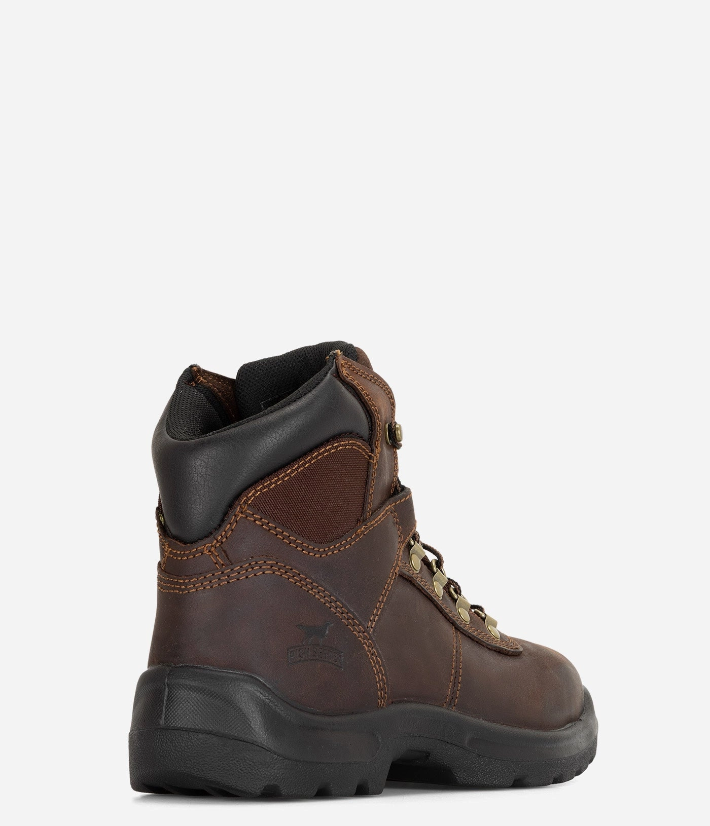 Irish Setter Ely 6" Steel Safety Toe Boot - Men Brown Work Boots