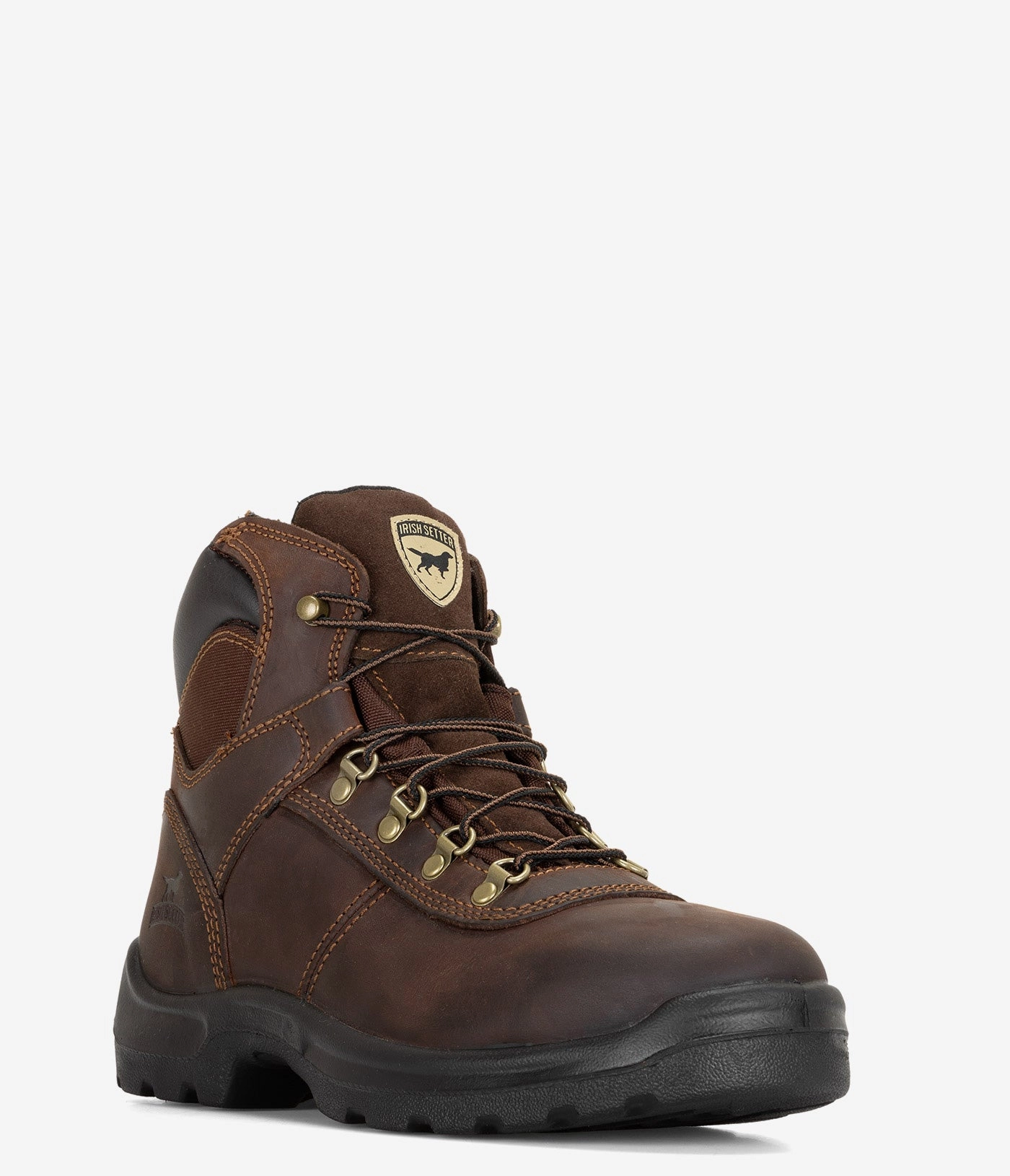 Irish Setter Ely 6" Steel Safety Toe Boot - Men Academy Work Boots