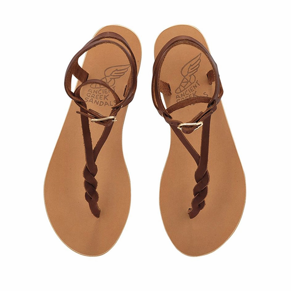 Ismene Cotto Gator Sandals