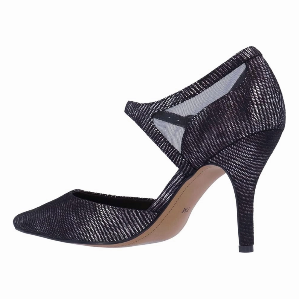 Dress Shoes Nz J. Renee Siona Black/Pewter Heel (Women's)