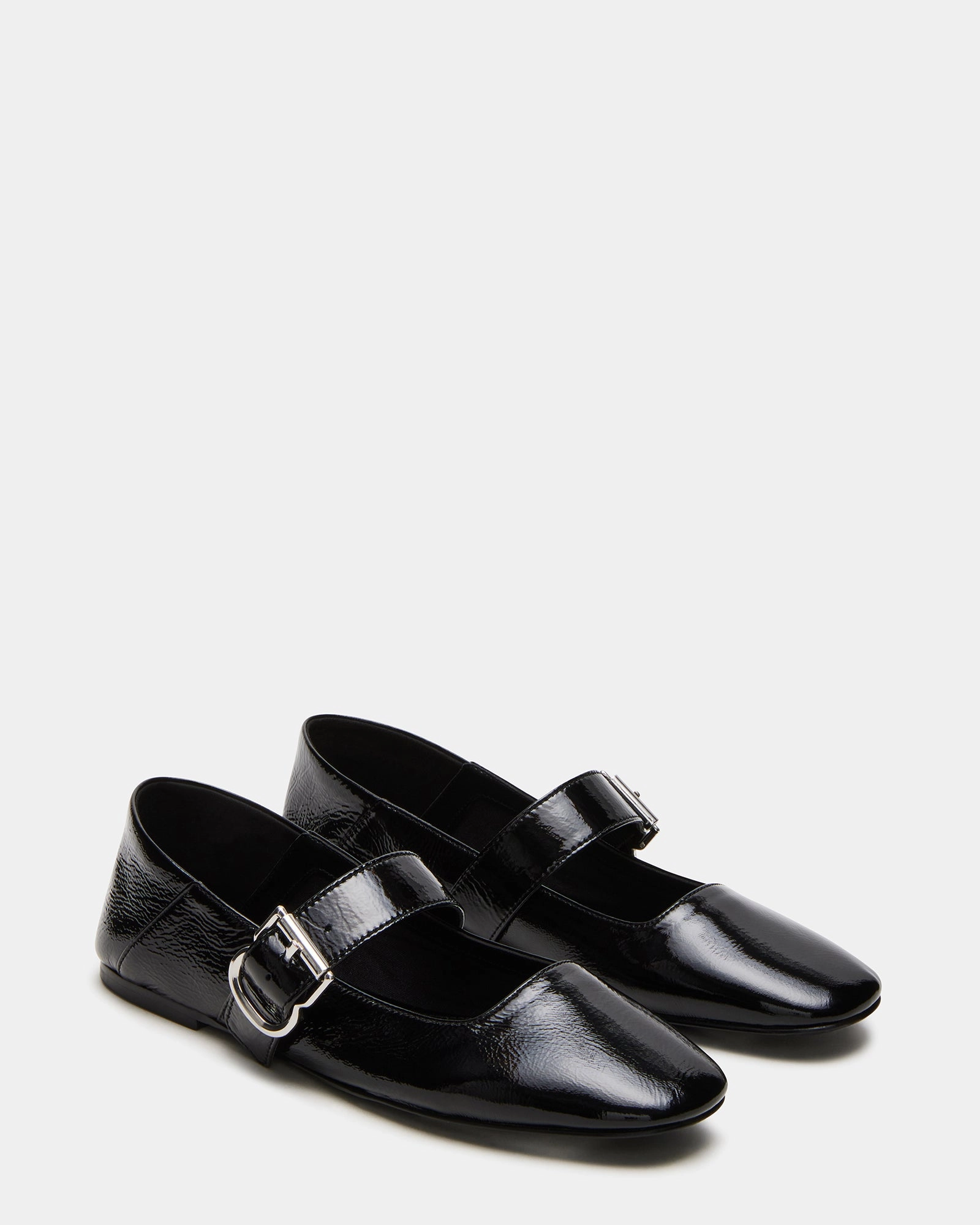 Knit Loafers JENNI BLACK LEATHER