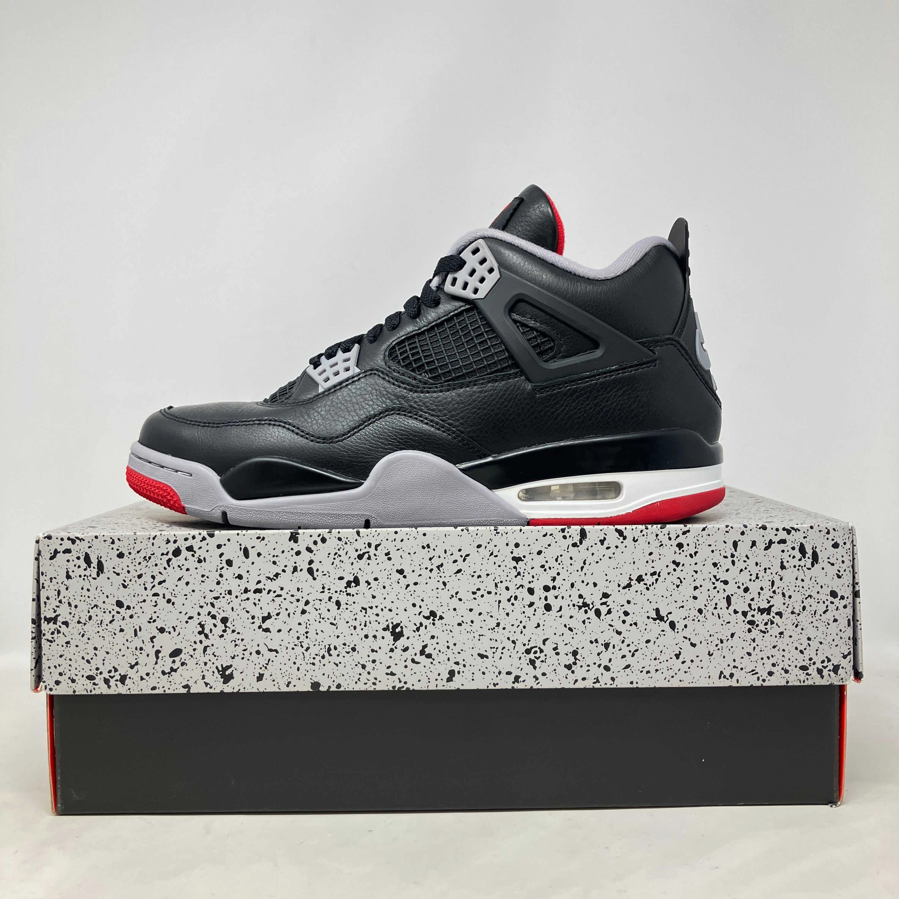 Adizero Select Basketball Shoes Jordan 4 Retro Bred Reimagined