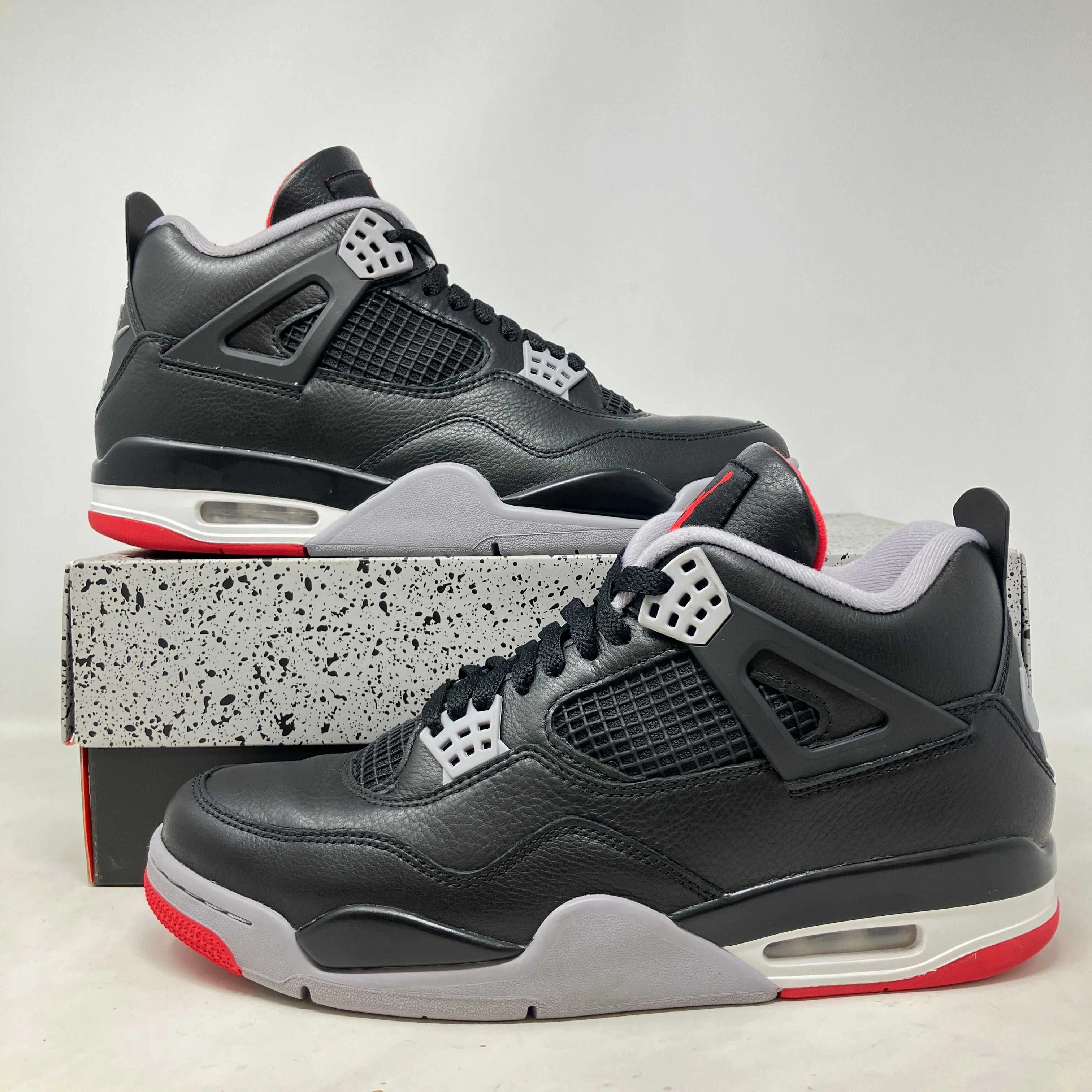 Jordan 4 Retro Bred Reimagined Best Design Basketball Shoes
