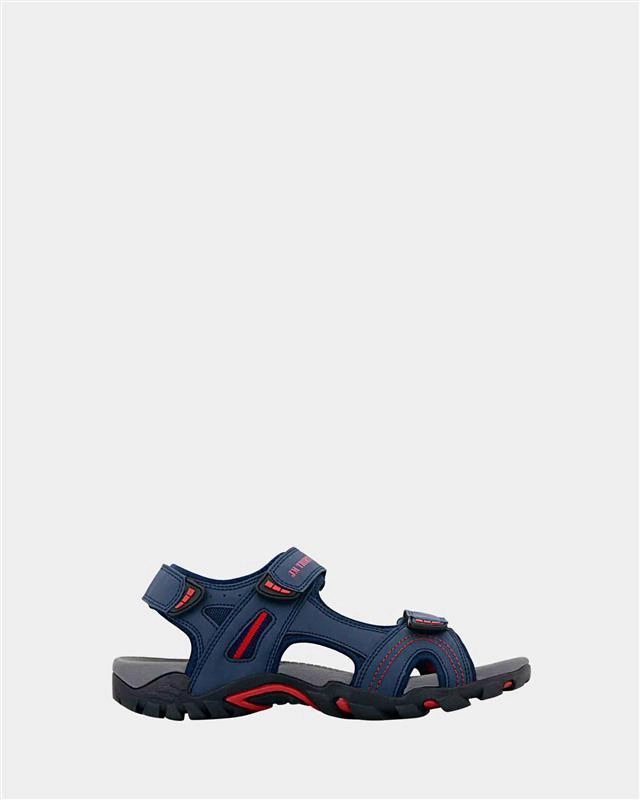 Ollie Navy/Red Birkenstock Betula Sandals