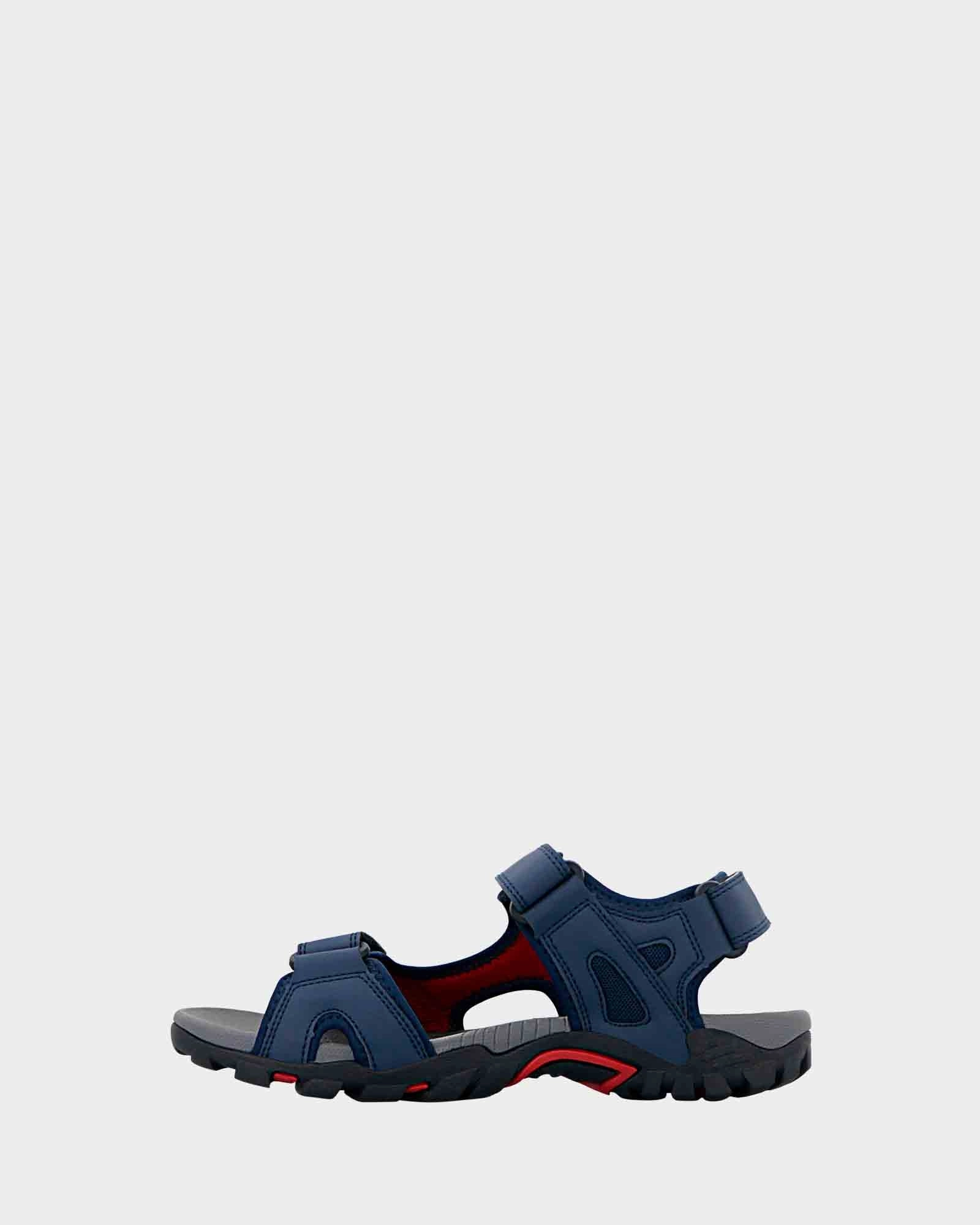 Ollie Navy/Red Naot Sandals