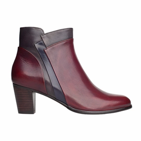 Regarde Le Ciel Sonia 137 Sangria/Melanzana/Muddy Glove Leather Bootie (Women's) Fox Moto X Boots