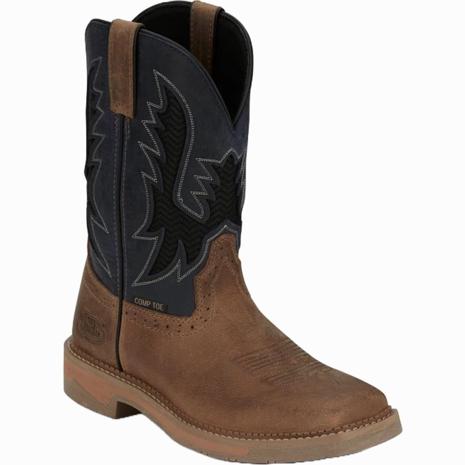 Equine Shipping Boots Justin Men Bolt Comp Toe Work Boots SE4115