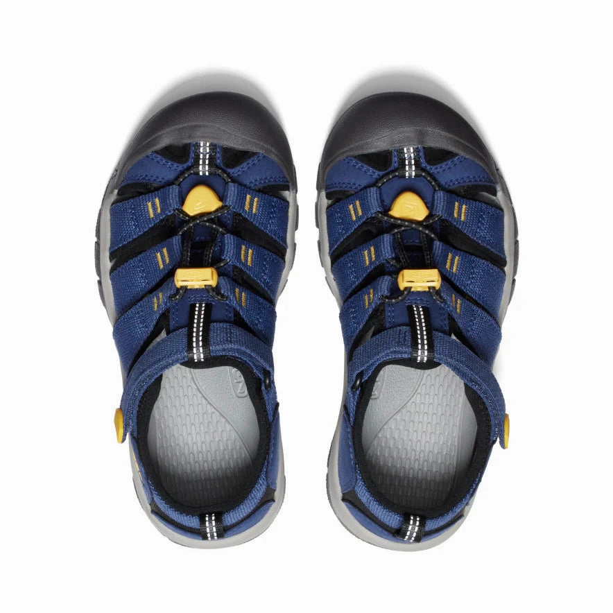 Keen Big Kids' (Sizes 1-7) Newport H2 Youth Sandal - Naval Academy/Keen Yellow Great Sandals Summer