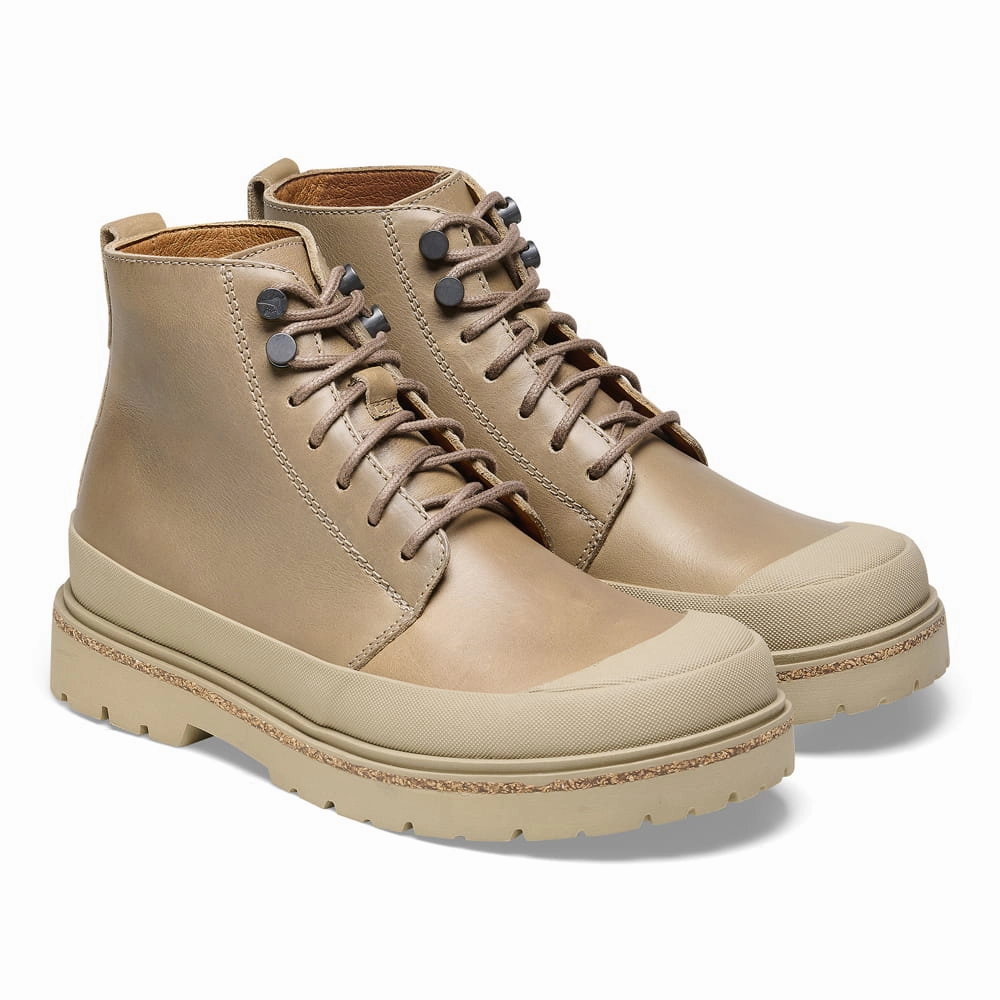 Work Boots Lightweight Prescott Natural Leather
