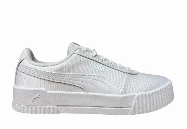 Puma scarpa sneakers da donna in canvas Carina CV 368669 08 bianco Mix No 6 Sneakers