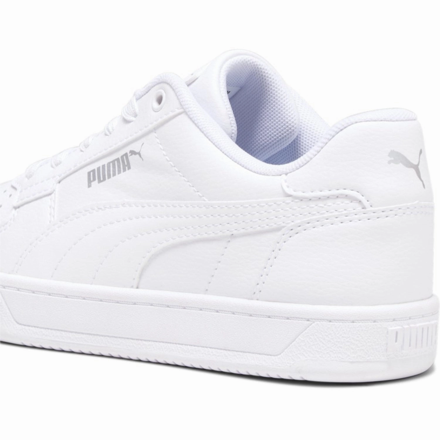 Flat Sole Sneakers Puma White Caven 2.0 Jr Sneakers