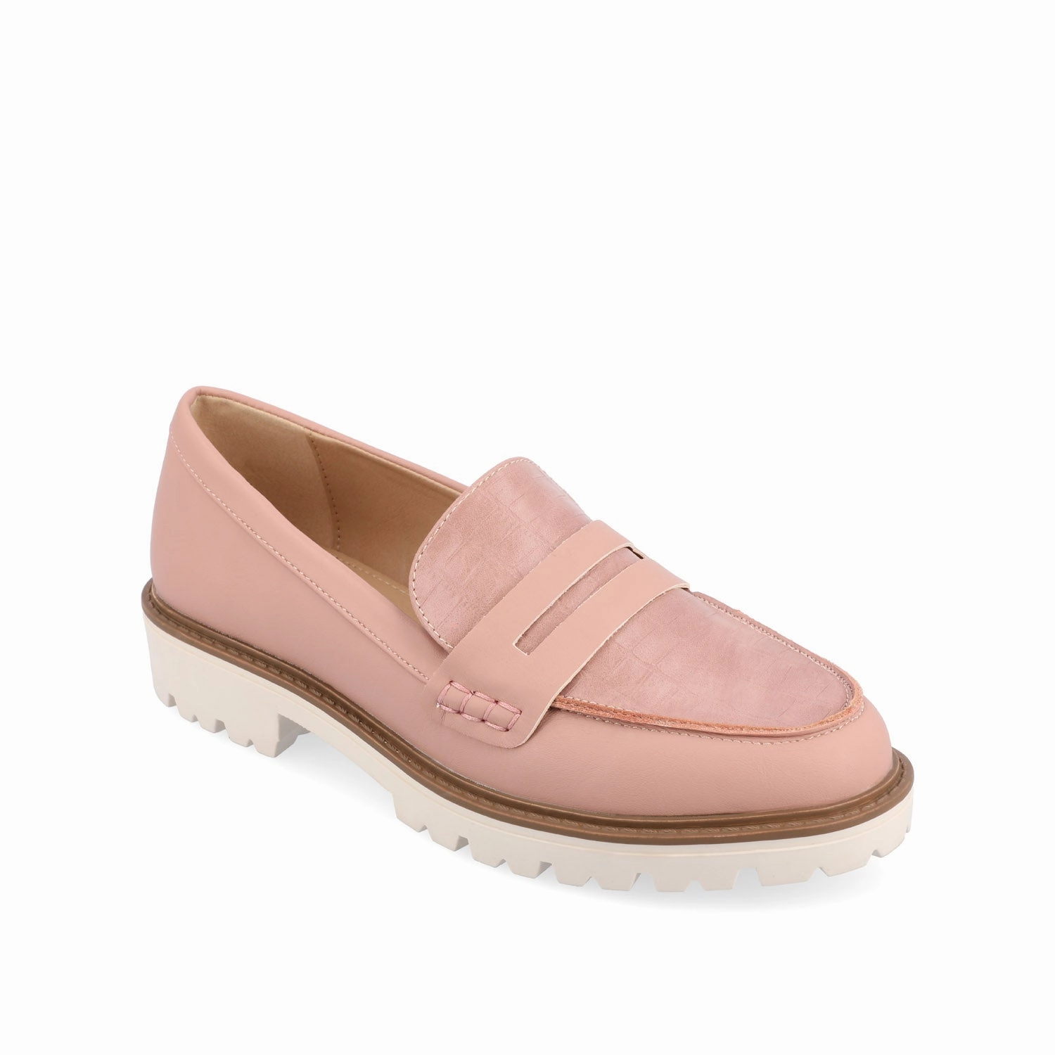KENLY LOAFER FLATS IN VEGAN LEATHER