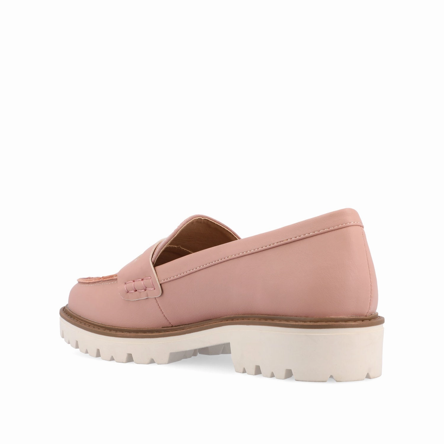 KENLY LOAFER FLATS IN VEGAN LEATHER