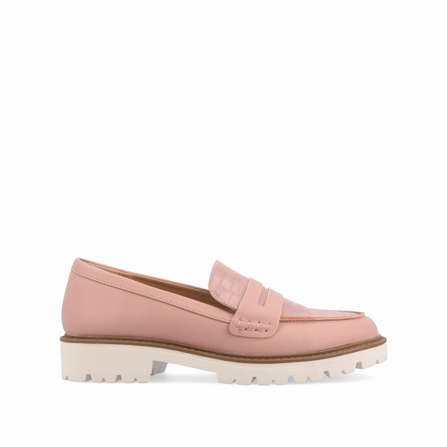Cordovan Loafers KENLY LOAFER FLATS IN VEGAN LEATHER