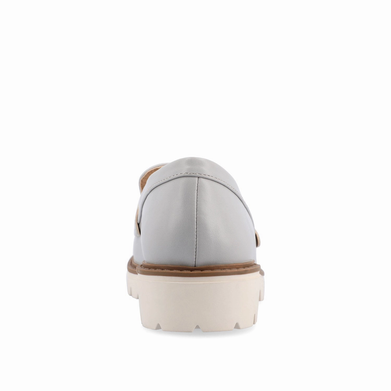 Brown Loafers KENLY LOAFER FLATS IN VEGAN LEATHER