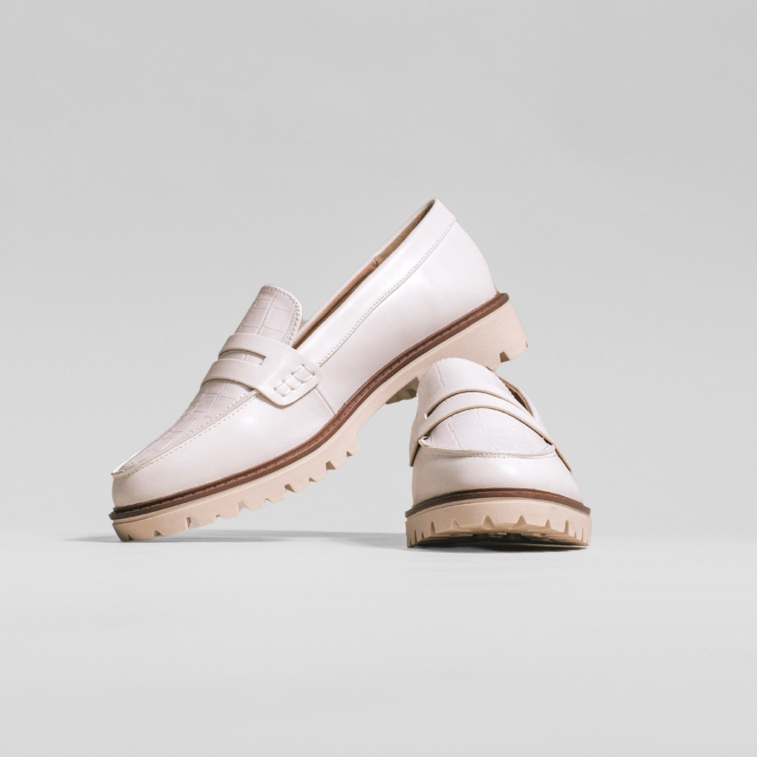 Mens Loafers Black KENLY LOAFER FLATS IN VEGAN LEATHER