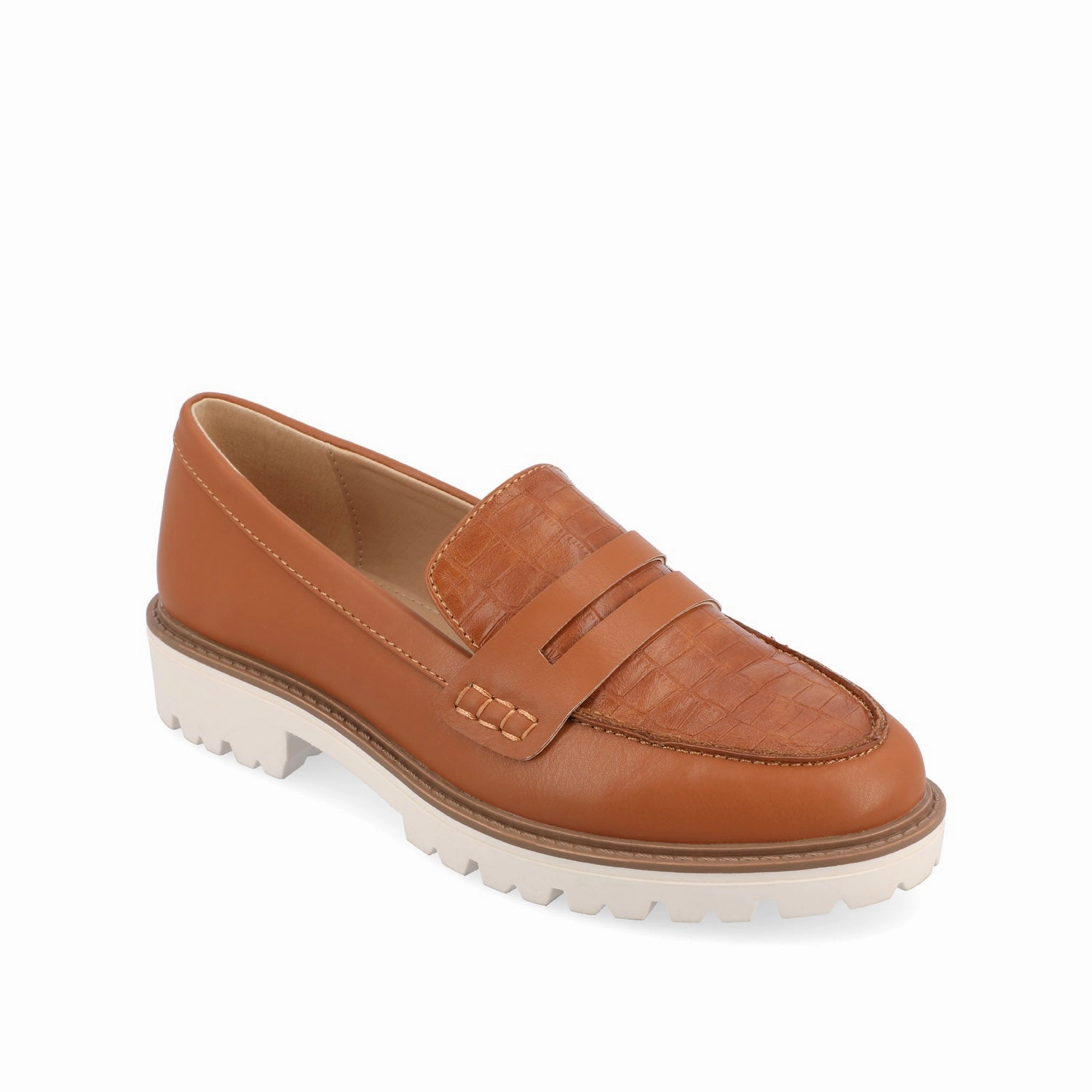 KENLY LOAFER FLATS IN VEGAN LEATHER