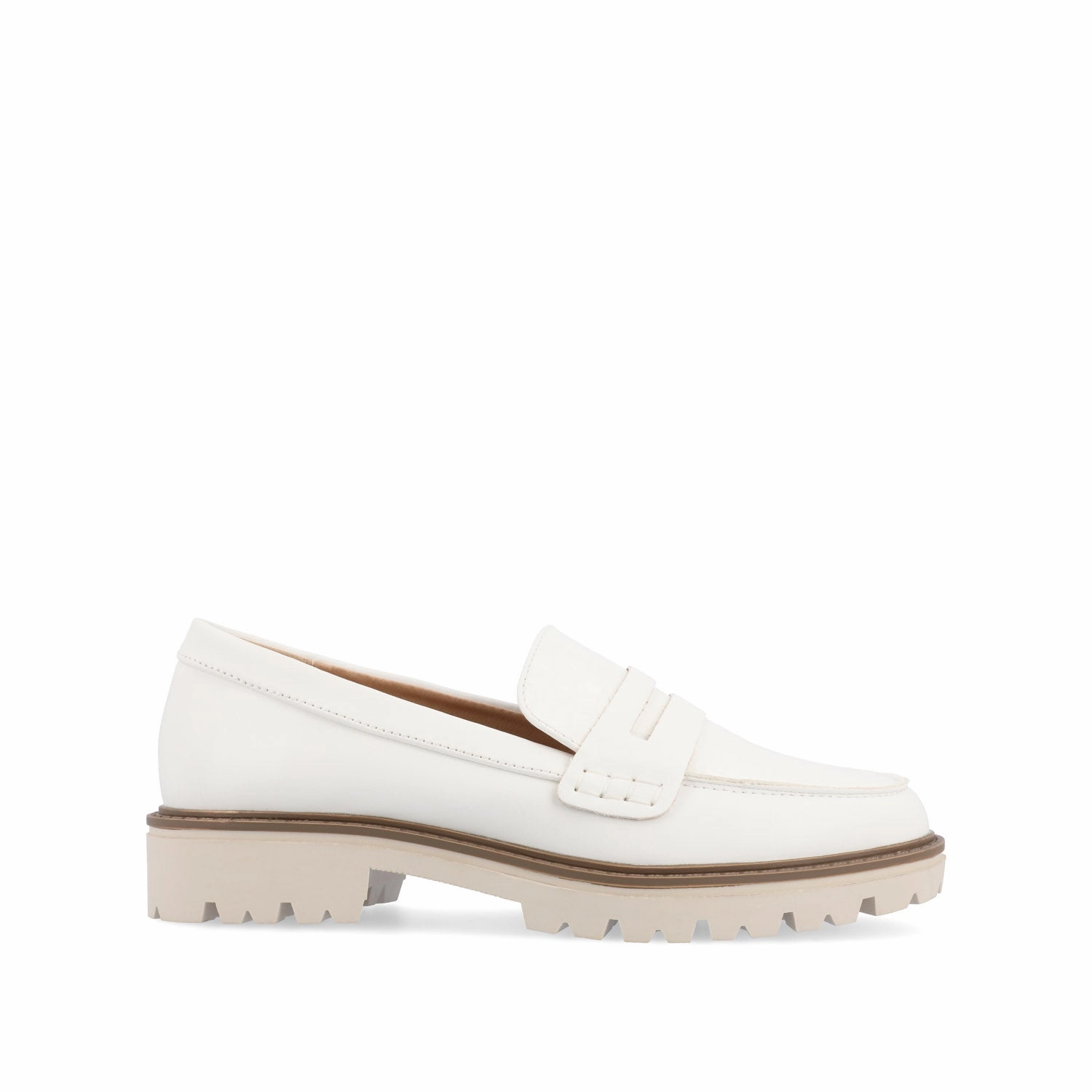 Loafers Embroidered KENLY LOAFER FLATS IN VEGAN LEATHER