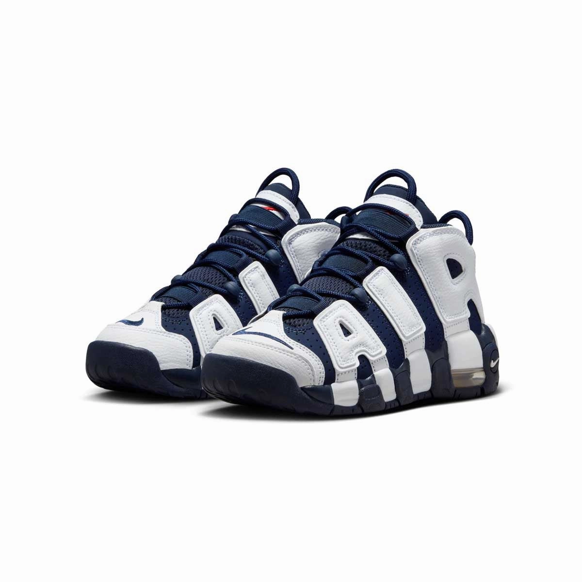 Kids Air More Uptempo 'Midnight Navy' Nike Composite Toe Shoes