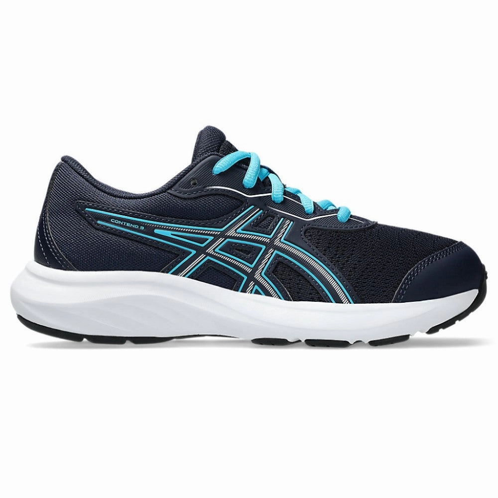 Kids Asics Contend 9 GS Retro Asics Running Shoes